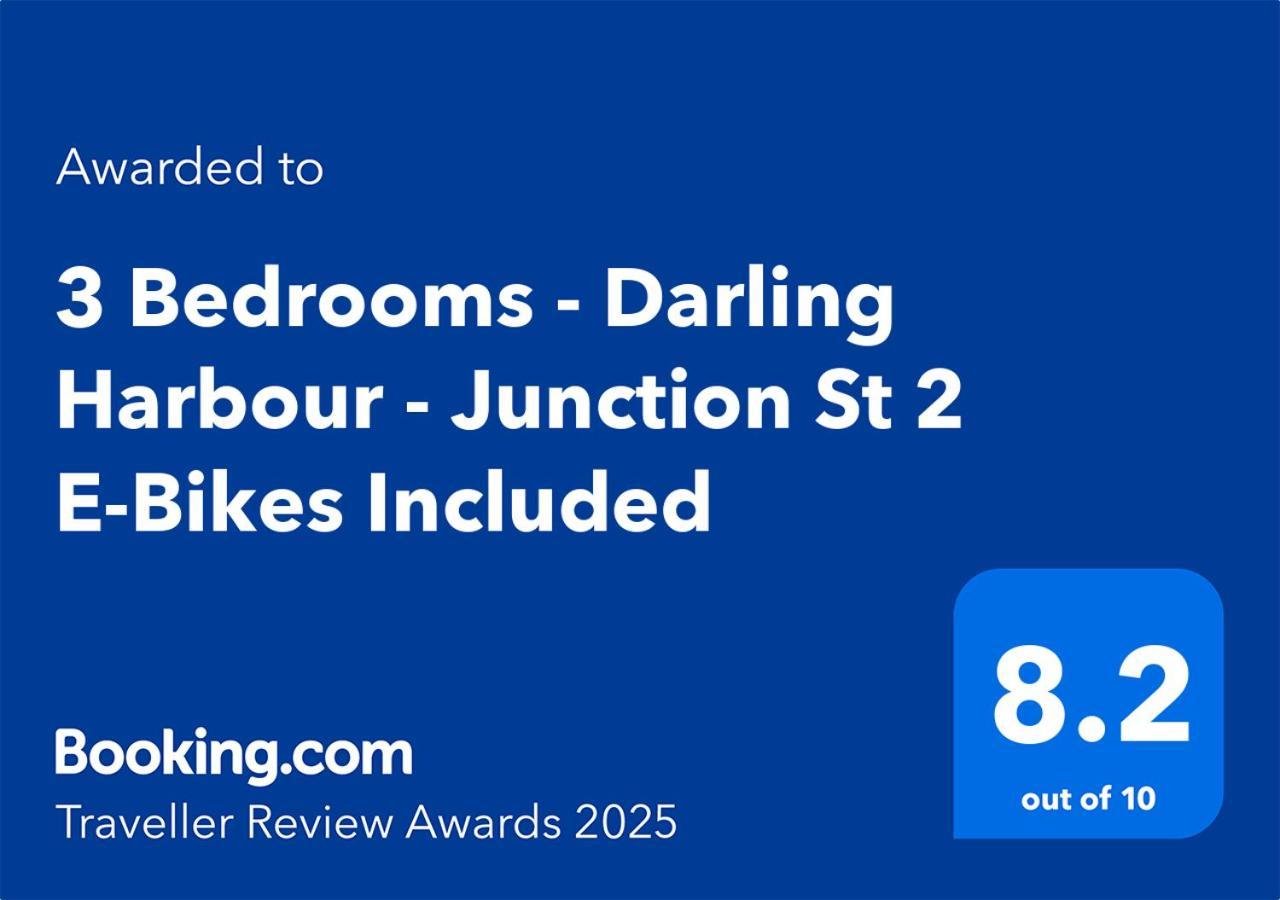 3 Bedrooms - Darling Harbour - Junction St Sydney Exteriör bild